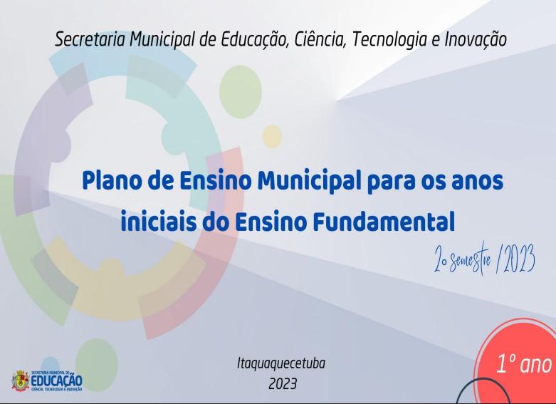 PLANO DE ENSINO