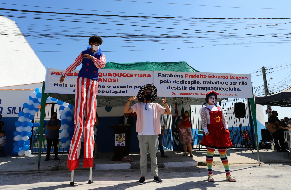 Prefeitura de Itaquá entrega duas escolas no Horto do Ipê