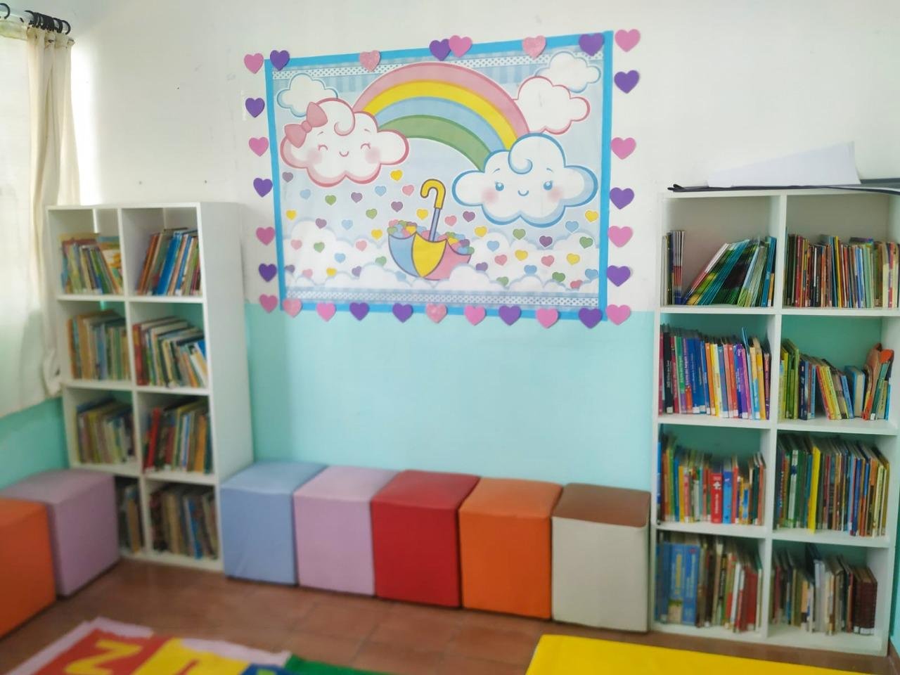 Biblioteca da Emeb Ítalo Adami, em Itaquá, é inaugurada e recebe doação de livros e equipamentos