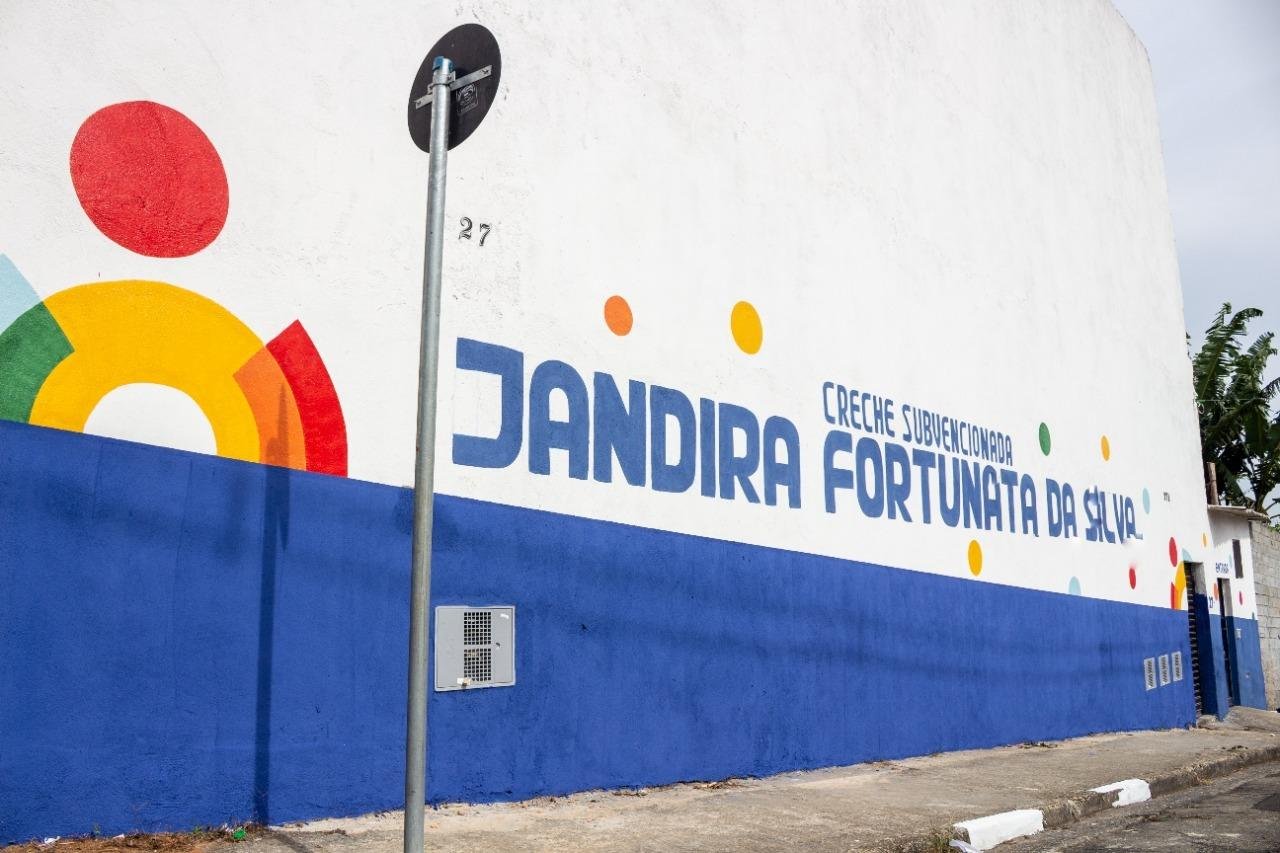 Creche Jandira Fortunata da Silva é reinaugurada na Vila São Carlos, em Itaquá
