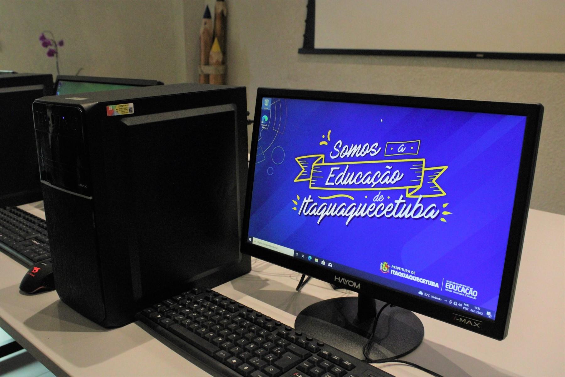Prefeitura de Itaquaquecetuba entrega 410 novos computadores para as escolas municipais