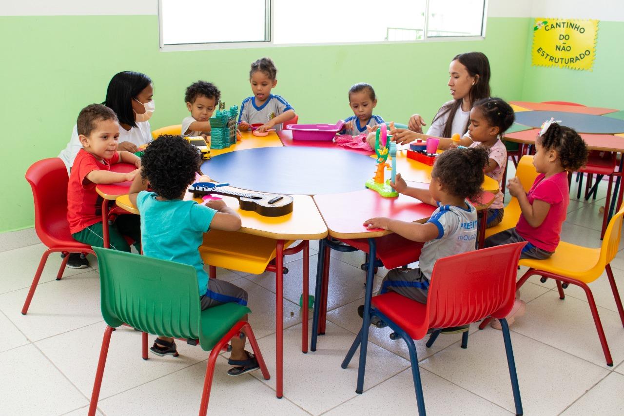 Inscrições de vagas em creche para 2023 em Itaquá