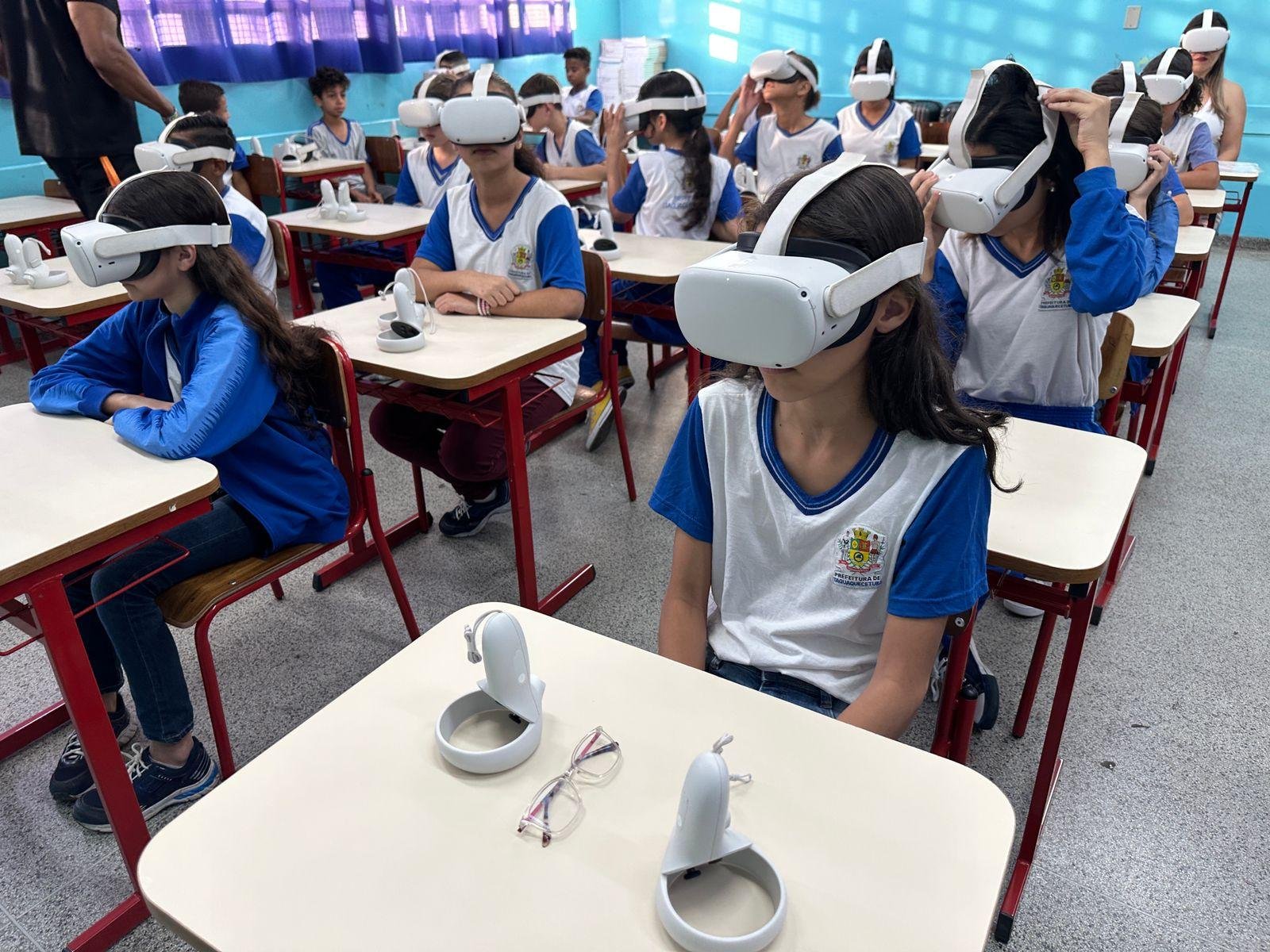 Escolas recebem projeto ‘Realidade Virtual’ em parceria com a EDP
