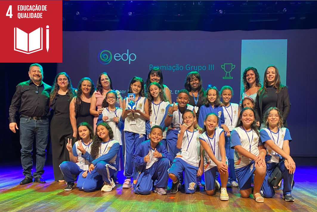 Educação conquista 1º lugar na gincana cultural ‘Xô Desperdício’ da EDP