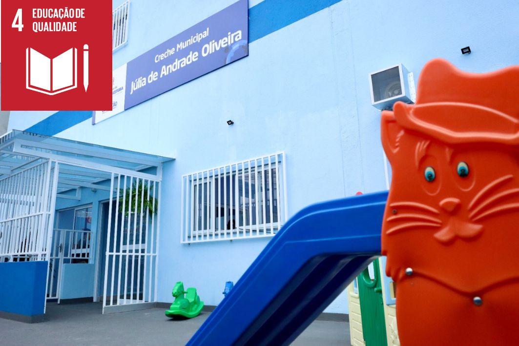 Itaquá inaugura creche no Jardim Napoli e chega a 8ª unidade entregue em 40 dias
